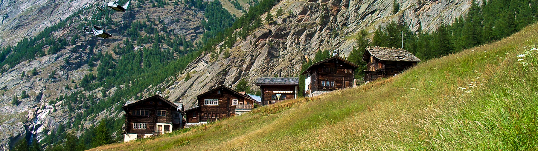 Autumn holidays in the Saas Valley